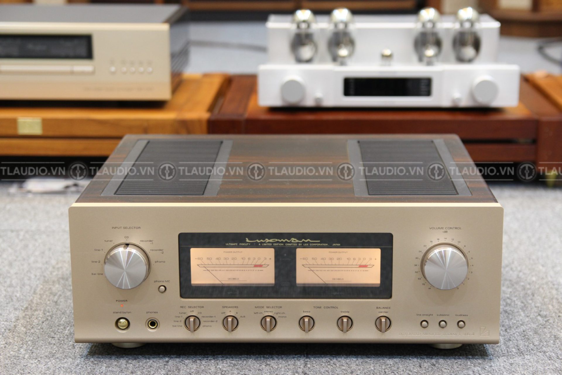 Ampli Luxman L-505sII - Đẹp xuất sắc, nguyên bản, chất âm hay